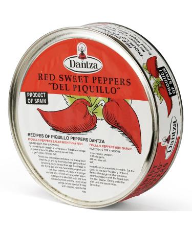 Sweet Red Piquillo Pepper - 470 Gr - Kosher Red 16.5 oz / 470 g
