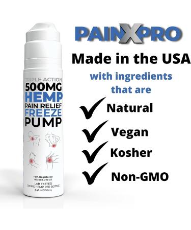 PainxPro Max Strength Freeze Cream 3.4oz - Natural Muscle & Joint Recovery for Strain, Back & Neck - Buy Online on GoSupps.com