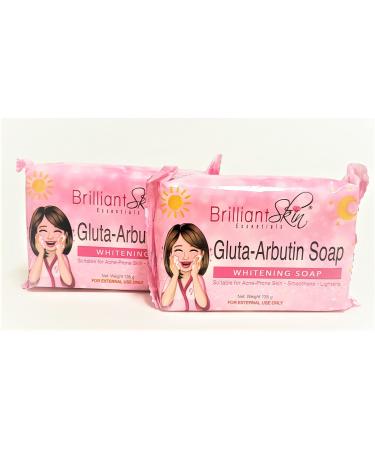 Brilliant Skin Gluta - Arbutin Soap Bar Size 135g ( Pack Of 2 )