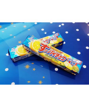 MORINAGA Japanese Hi-Chew Lemon Chewy Candy (2 packs)