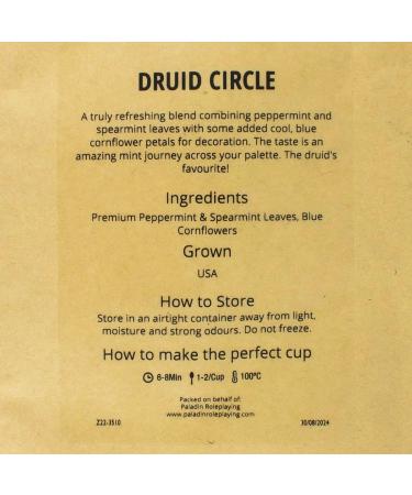 Tea Quest - Druid's Circle Mint Tea - Buy Online on GoSupps.com