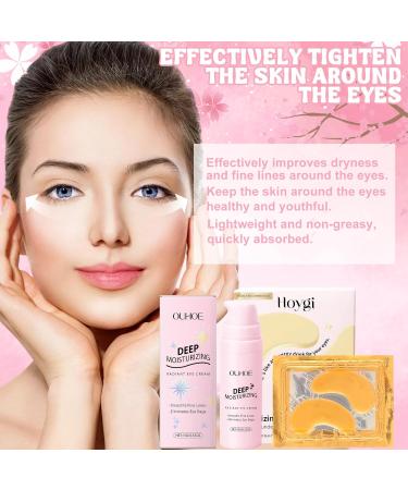 HANGGON Eye pillow 12 pairs 15g retinol eye cream eye pillow with hyaluronic acid eye pillow eye cream can fight against dark circles wrinkles swelling eye bags antiaging eye mask eye care eye - Buy Online on GoSupps.com