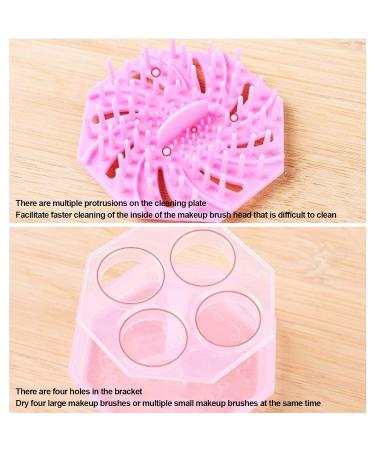Buy Makeup Brush Washer & Cleaner - Portable Scrubber & Cleaning Box for Effortless Makeup Brush Cleaning - Ship Internationally - Buy Online on GoSupps.com