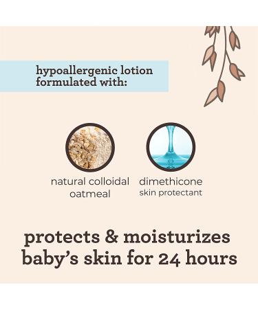 Aveeno Baby Daily Moisture Lotion with Natural Colloidal Oatmeal | Hypoallergenic & Fragrance-Free | 8 fl. oz - Buy Online on GoSupps.com