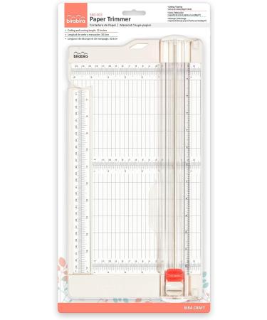 Bira Craft Paper Trimmer and Scorer | 12x6 Base Trim and Score Board for Coupons, Crafts, and Photos - Buy Online on GoSupps.com