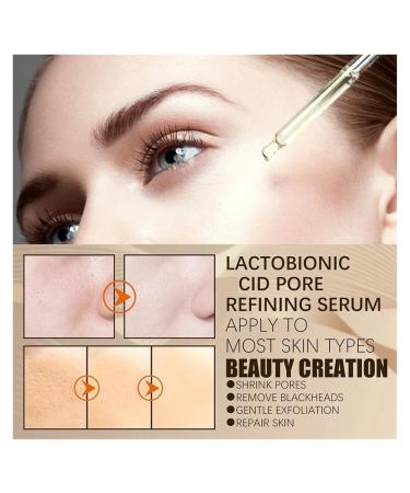 Lactobionic Acid Pore Refining Serum - Reduce Large Pores & Achieve Smooth Skin | International Shipping - Buy Online on GoSupps.com