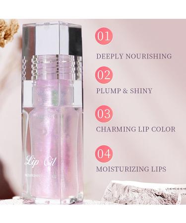 Magic Color Changing Lip Oil | 2024 New Hot Changing Moisturizing Lip Gloss | Upgraded Long Lasting Moisturizing Lip Oil | Nourishing Tinted Lip Balm Oil - Buy Online on GoSupps.com