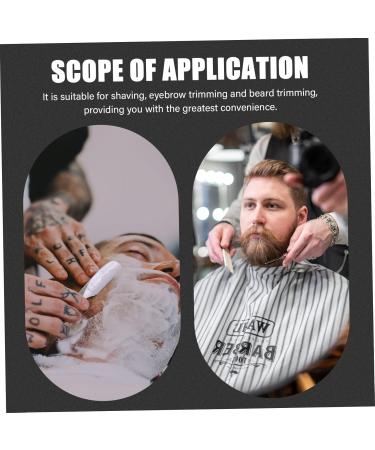 Minkissy 2-St Rapid Holder Men's Razor | Ergonomic Mustache & Beard Cutting Tool | Rustproof Stainless Steel | Salon Quality Replacement - Buy Online on GoSupps.com