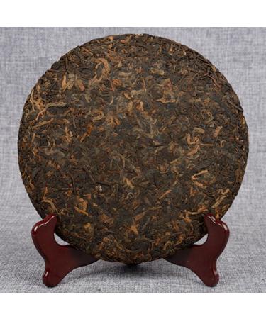 HQZM Yunnan Premium Big Golden Bud Puer Ripe Tea Cake Boiled Tea 357g Soft And Rich Taste - Buy Online on GoSupps.com