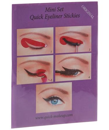 Quick Make-up Eyeliner Stickies MINI SET - 24 Pieces | Perfect for Effortless Eye Looks | International Shipping Available - Buy Online on GoSupps.com