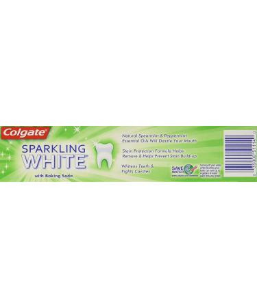 Colgate Sparkling White Mint Zing Gel Toothpaste - Brightens Teeth & Freshens Breath - 4 oz | Fast International Shipping - Buy Online on GoSupps.com