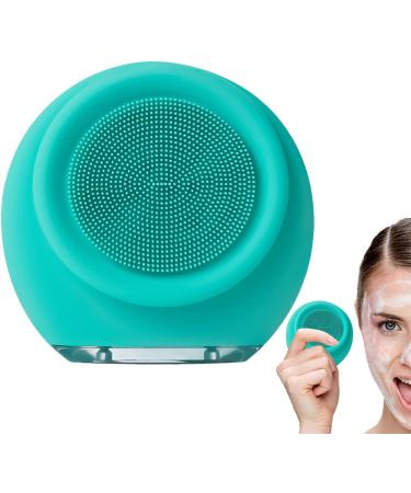 Face Brush Cleanser - Electric Facial Brush Gentle Silicone Face Wash Brush | Waterproof Face Brush Cleanser for Daily Facial Cleansing Holidays Anniversaries Family & Friends Green - Buy Online on GoSupps.com