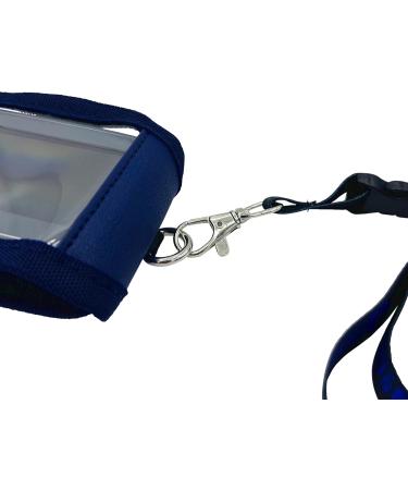 Sevas Diabetic Care Shoulder Bag for Freestyle Libre 1 2 & 3 - Dark Blue with Belt Clip & Viewing Window - Perfect for Diabetes Management - Buy Online on GoSupps.com