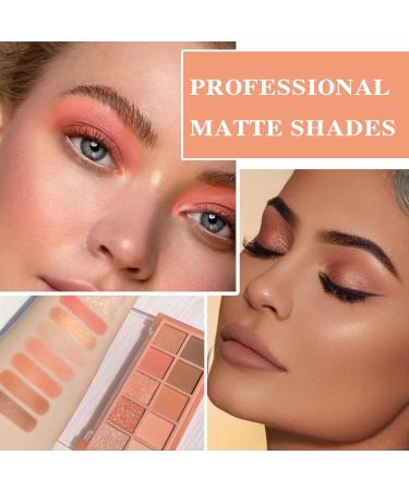 10 Colors Eyeshadow Palette Matte Nude Eye Makeup Palette Ultra-Blendable Long Lasting High Pigmented Waterproof Nudes Neutral Smooth Eye Shadow Palette for Women Natural Charming Looking #01 1# - Buy Online on GoSupps.com