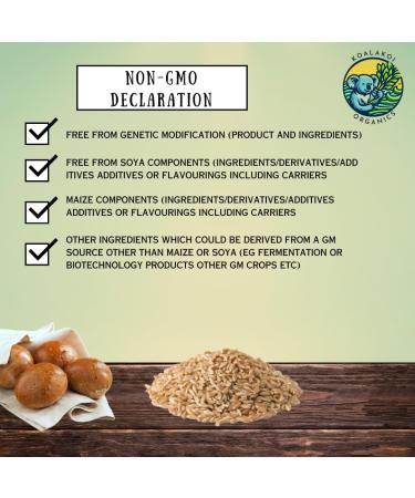 Koalakoi ORGANIC Certified Spelt Grain (400g - 4.5kg | Premium non-GMO 100% Natural no Additives or Preservatives | Packed with fibre and minerals Perfect for home cooking and baking (400g) - Buy Online on GoSupps.com