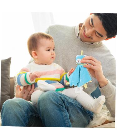 Toddmomy Baby Pacifier Security Blanket - Infant Tag Comforter & Teether Toy - Buy Online on GoSupps.com