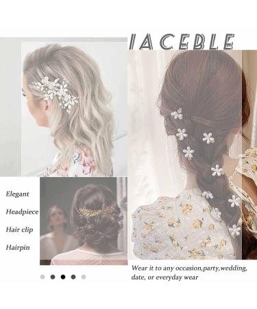 Iaceble French Metal Bar Hairclip Barrette - Gold Geometry Rectangular Hair Clip for Women and Girls - Buy Online on GoSupps.com