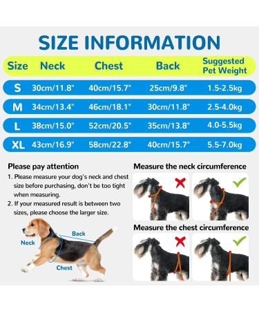 Dog Winter Jacket Vest Pet Waterproof Padded Dog Clothes with D-ring Chest Strap Reflective Adjustable Puppy Coat Warm Dog Coats Vest Dog Clothes with Harness for Small Medium Dogs M Blue - Buy Online on GoSupps.com