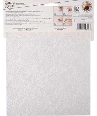 Gallery Glass Diamond Texture Plate Mold - 8x8 Inch for Stained Glass DIY Crafts | 19725 - Buy Online on GoSupps.com