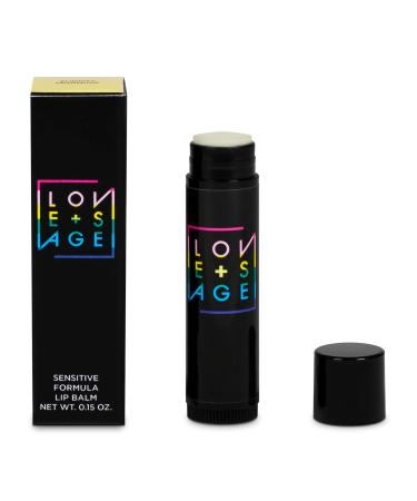 Love + Sage Sunday Morning Lip Balm (Bergamot) Clear Bergamont Scented