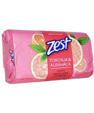 Buy Zest Soap Grapefruit & Basil - 3 Pack (150g) | International Shipping Available - Buy Online on GoSupps.com