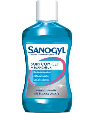Sanogyl Complete Care Mouthwash + Whitening 500 ml - Buy Online on GoSupps.com