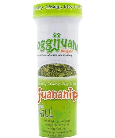 Doggijuana Dog Toy and Juananip Refill Bundle - Catnip Toy with Organic Refill Bottle - Buy Online on GoSupps.com