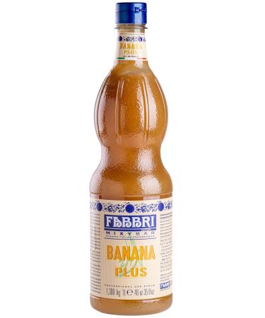 Fabbri Mixybar Banana Syrup Plus 1 Litre Bottle