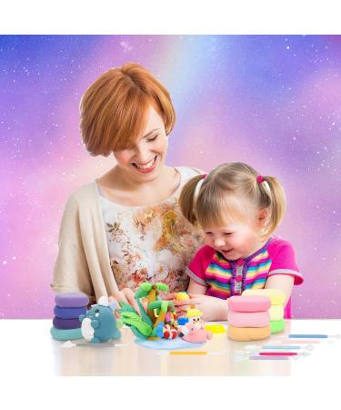Yoimisk Air Dry Clay Kits - 36 Colors | Non-Toxic Modeling Clay for Kids | Ultra-Light & Safe | Perfect Gift Idea - Buy Online on GoSupps.com