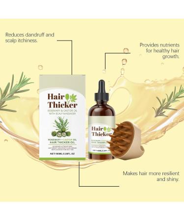 Ce coffret d'huile capillaire bio base de romarin et d'huile de ricin associ un masseur de cuir chevelu am liore efficacement les probl mes de poils incarn s et de chute de cheveux - Buy Online on GoSupps.com