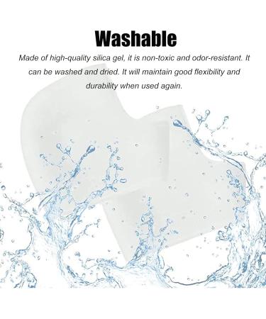 4-Piece Silicone Heel Protection Pads for Pain Relief | Gel Heel Socks for Men & Women - Cracked Heel Solution - Buy Online on GoSupps.com