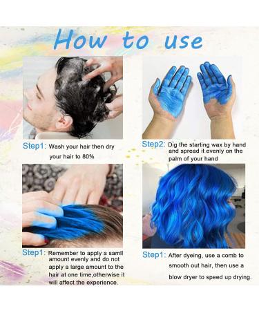 Buy White Temporary Hair Color Dye - Non-Permanent DIY Wax for Cosplay & Halloween Parties - Buy Online on GoSupps.com