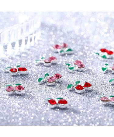 80 Pcs 3D Cherry Nail Charms | Nail Rhinestones, Gems, Glitter Studs | Nail Jewelry Making for Women & Girls | DIY Nail Decor (6x5.5mm, 8x8mm) - Buy Online on GoSupps.com