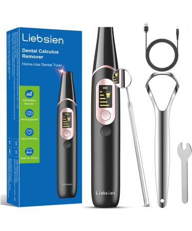 Liebsien Dental Cleaner Tool Kit Oral Care for Adults 5 Modes IPX6 Quiet LED Screen