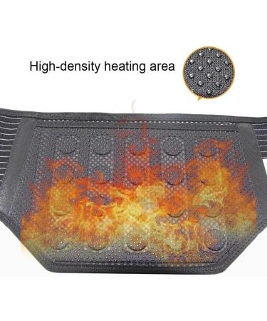 Therapeutic Back Support Belt for Men & Women - Wgust Medical Lumbar Band for Pain Relief (C XL/X-Large Black) - Buy Online on GoSupps.com