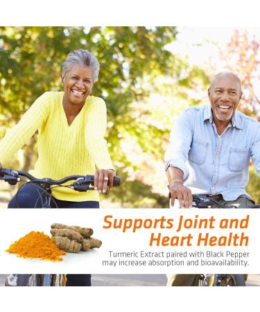 Nature's Nutrition Turmeric Gummies with Black Pepper | Joint & Heart Support | Natural Immune Boost | Vegan Friendly | 120 Gummies - Buy Online on GoSupps.com