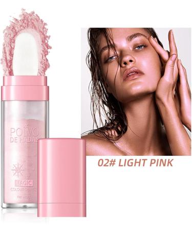Highlighter Stick Patting Powder | Patting Powder Highlighter Face Shiny Shimmer Stick Brightening Pearlescent Highlighter Powder For Shoulder Pochy 2# - Buy Online on GoSupps.com