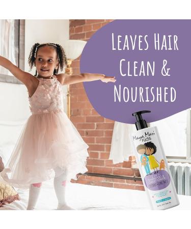 Kids Curly Hair Gift Set | 2-in-1 Shampoo & Conditioner Curl Cream Tear-Free Detangler | Sulfate-Free for Healthy Curls - Buy Online on GoSupps.com