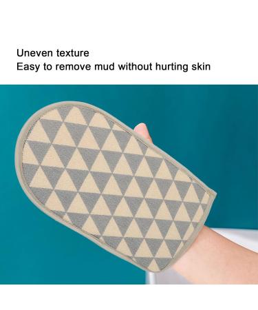 Dual Sided Shower Washcloth Glove - Exfoliating Back Scrubber & Bath Flower for Deep Cleaning - Soft Durable Bath Towel for Men & Women Skin Care - Buy Online on GoSupps.com