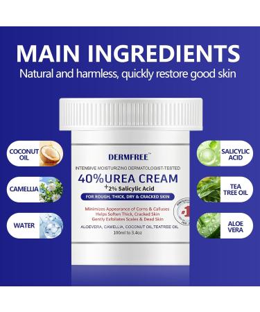 TULAMORIY 100 ml foot care cream moisturizing and anticracking foot cream foot cream for very dry feet deep care for cracked heels heel balm relieves itching for dry and elbows - Buy Online on GoSupps.com