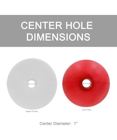 Deep Water Float Red/White - Premium Floating Device for Water Recreation - Buy Online on GoSupps.com