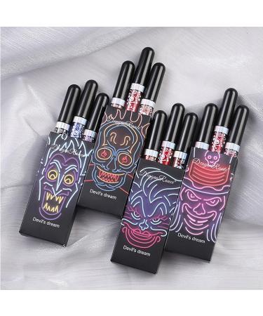 12-Piece Matte Liquid Lipstick Set | Glitter Diamond Shining | Long-Lasting & Waterproof Formula | Halloween Makeup Gift Set for Women - Buy Online on GoSupps.com
