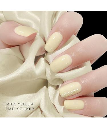 JMEOWIO Beige Nail Foil - Self-Adhesive Gel Nail Stickers for Stunning UV Cured Nail Designs | International Shipping - Buy Online on GoSupps.com