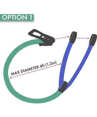 Cateam 8 ft. Ninja Obstacle Course Slackline Extension - Buy Online on GoSupps.com