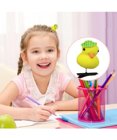Cute Yellow Duck Hair Clips - 10 Cute Yellow Duck Hairpin Set for Girls Women Soft Animal Hair Clips Hair Pins Fun Hair Accessories for Kids Women Hat style - Buy Online on GoSupps.com
