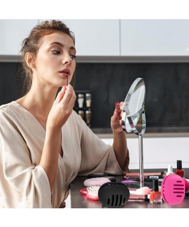 Fauxomor Makeup Sponge Storage Bag | Breathable Silicone Beauty Blender Case | Travel-Friendly for All Sizes | Sustainable Portable Cosmetics Tool - Rose Red (1 Pack) - Buy Online on GoSupps.com