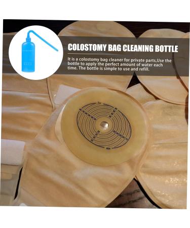 CliSpeed Stoma Cleaning Bottle | Safe Accessories for Colostomy Care | Bluish Blueriiot 18x7x4cm - Buy Online on GoSupps.com