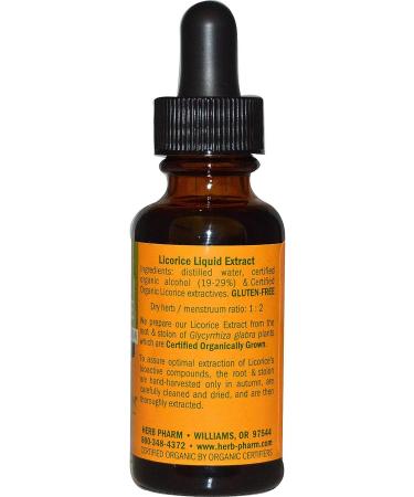 Herb Pharm Licorice Dropper - 1 fl oz - Buy Online on GoSupps.com