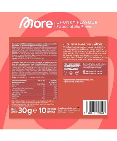 More Chunky Flavor Rehearsal Bundle - 8x30g Sugar-Free Flavor Powder with Inulin & Lactase | Made in Germany - Buy Online on GoSupps.com