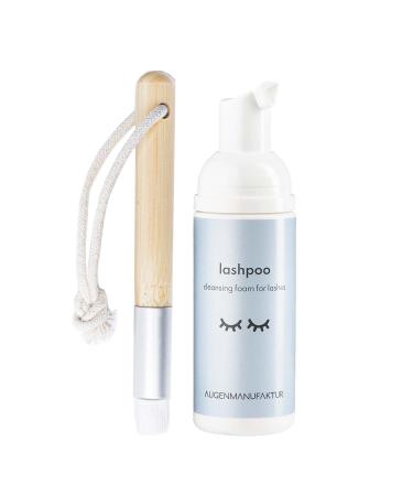 Augenmanufaktur eyelash shampoo 50 ml set with brush for eyelash extension - eye make-up remover 2-piece set - Buy Online on GoSupps.com